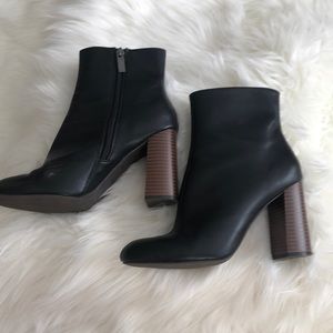 Merona Black Bootie - Size 8